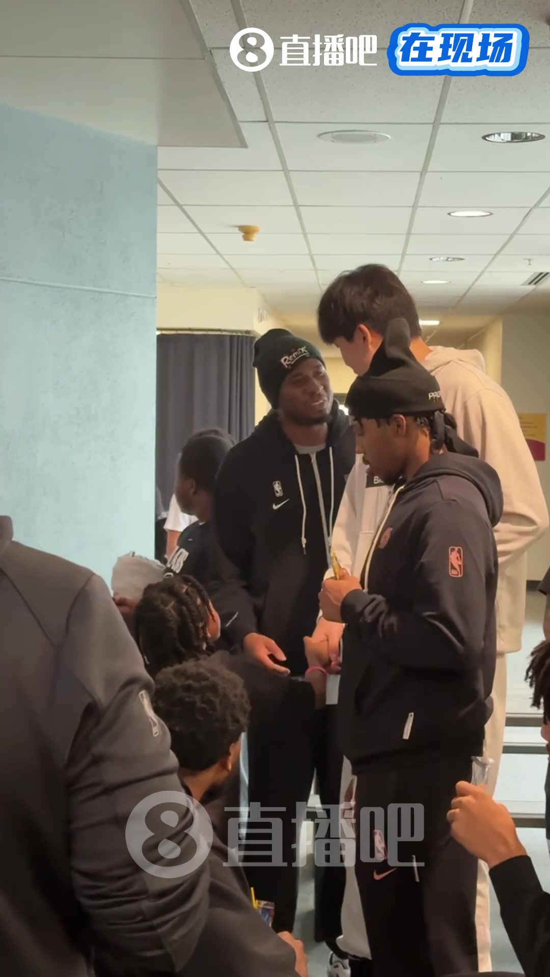 很受喜爱啊杨瀚森参与